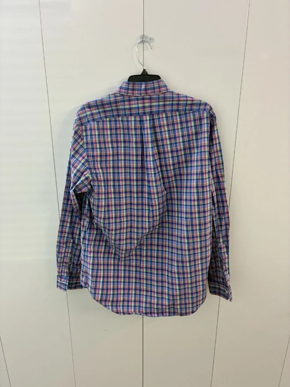 Ralph Lauren Shirt Men's Medium‎ Multicolor Check Long Sleeve Button Up